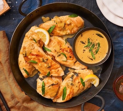 Chicken with Tarragon and Cream Sauce