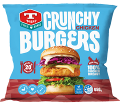 Tegel FR Crunchy Burger FOP