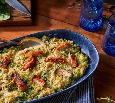 Chicken, Leek & Lemon Risotto 